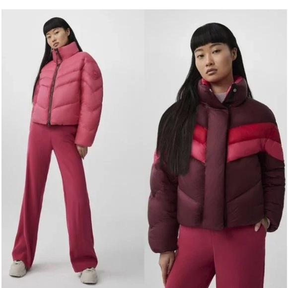 Women's Canada Goose Mila Reversible Puffer Jacket - Picture 5 of 5